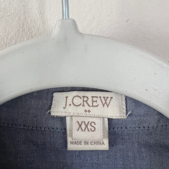 J. Crew Blue Casual Button Down Shirt with Long Sleeves 310 - Picture 3 of 11